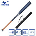 【最大7万ポイントバック!要エントリー&抽選★5/1限定】ミズノ(MIZUNO)(メンズ)軟式用バット 野球 ビヨンドマックスレガシーフレア ミドル 85cm/...