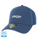 オークリー(OAKLEY)(メンズ)6 Panel Stretch Metallic Hat キャップ 912209-9QM 帽子 吸汗速乾