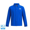 アンダーアーマー(UNDER ARMOUR)(キッズ)アイコン ウーブン コーチ ジャケット 1386699 432