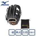 ミズノ(MIZUNO)(メンズ)軟式用グラブ 内野手 ミズノプロ BA 長岡秀樹モデル BSS 24AW 1AJGR91713 0980 野球グローブ 一般 お...