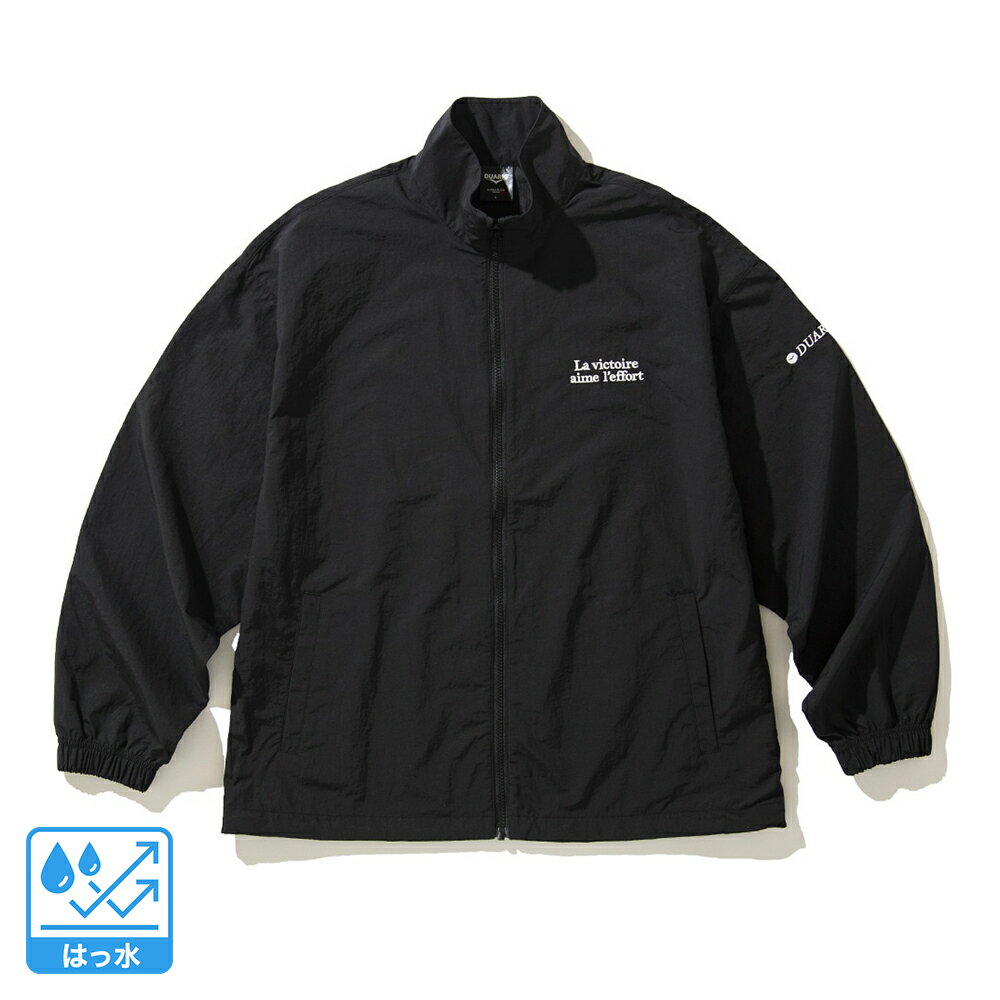 デュアリグ（DUARIG）（メンズ）オーバーサイズ ソリッド ジャケット 4F0013-TRSW-860DG BLK
