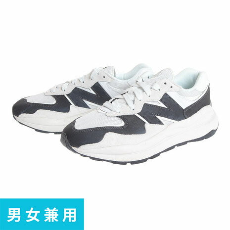 【20％OFFクーポン対象！9/11まで】ニューバランス（new balance）（メンズ、レディース）スニーカー 57/40 CPC ホワイト ブラック M5740CPC D タウン カジュアル ランニング 通勤 登校 日常履きのサムネイル
