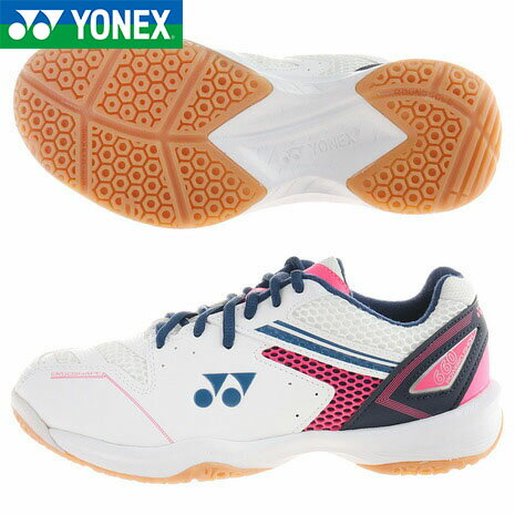 ヨネックス（YONEX） バドミントンシューズ レディース パワークッション 660 SHB660-062 （レディース）