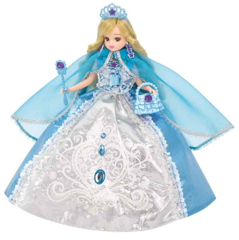 乐天商城 - リカちゃん ドレス ゆめみるお姫さま アクアクリスタルドレス