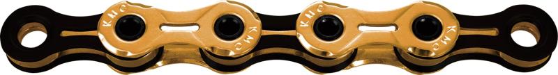 ケイエムシー(KMC) X11SL 11SPEED 用チェーン TI-GOLD/BLACK 118L KMC-X11SL-TI/BK 中