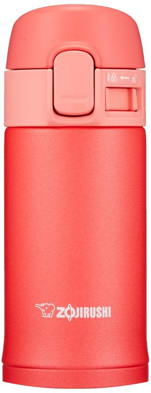 乐天商城 - 象印マホービン(ZOJIRUSHI) 水筒 ステンレス ボトル 直飲み 200ml ワンタッチ オープン タイプ コーラルピンク SM-PC20-PV