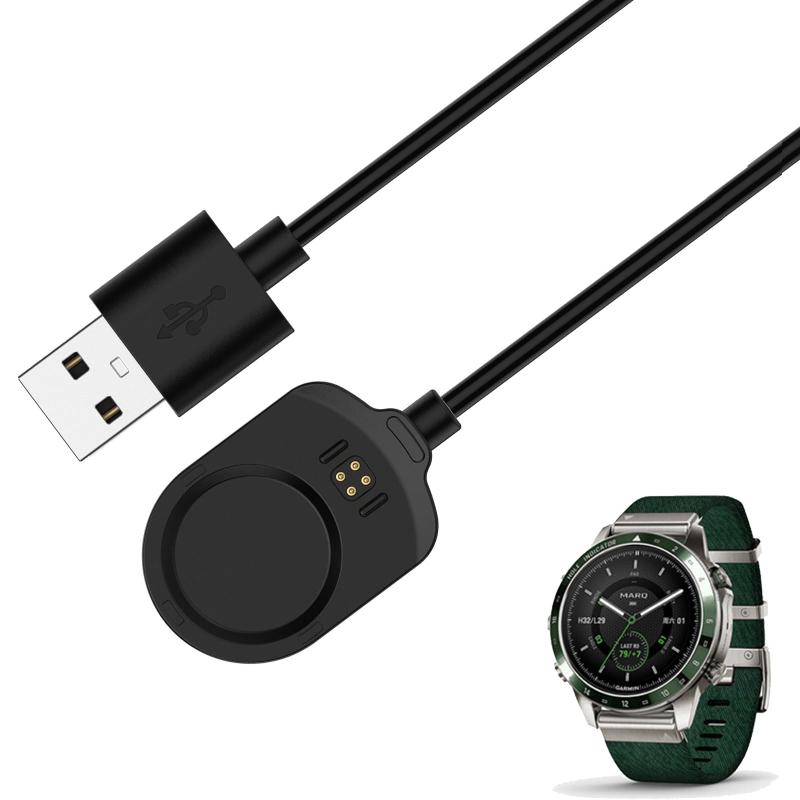 Miimall 【USB用】汎用Garmin（ガーミン）MARQ2用 充電器 Garmin MARQ第二世代 充電ケーブル Garmin MARQ2 Athlete/Adventurer/Captain/Golfer/Aviator チャージャー 1m