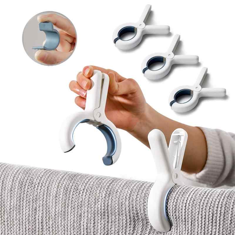 ALLMIRA 洗濯バサミ 布団バサミ 4個入り 大 せんたくばさみ 大型 強力 おしゃれ 布団はさみ ベランダ ..