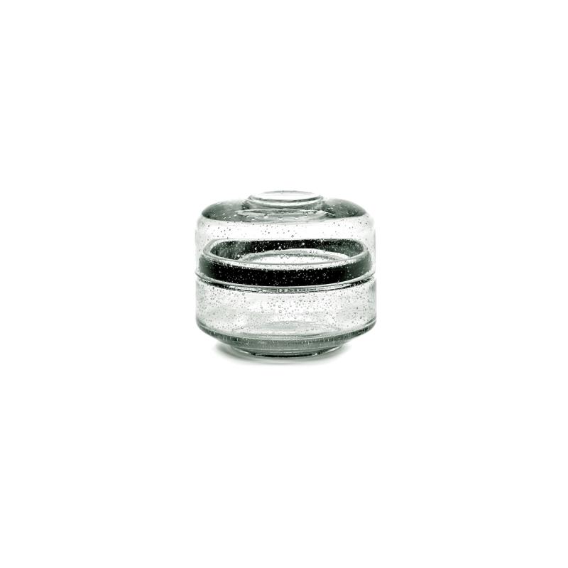 SERAX ガラス ジャー 保存瓶 高さ10cm Jar With Lid S Pure B0818127 おしゃれなキャニスター
