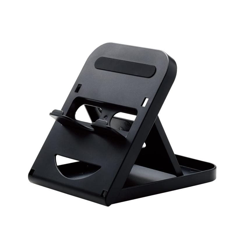 エレコム NINTENDO SWITCH対応アクセサリ 折り畳みスタンド ブラック GM-NS21DS01BK