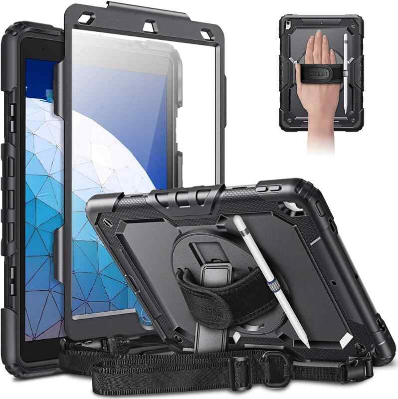 SIBEITU iPad Air3 ������ iPad Pro 10.5 ������ �Ѿ׷� ��Ȥ��ݸ� �ݸ�ե�����դ� 360���ž������� 360���ž������ ��ɳ �ڥ��Ǽ ��ʤε�ǽ�ɲ� ��� �������� �°פ���� �ɿ� ¿��ǽ ���� ��