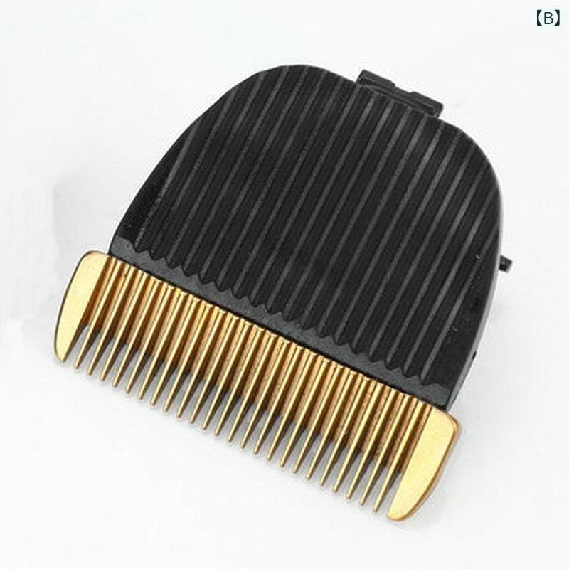 SUPERYOUの理髪 推子 替え刃 T6 T9 916 980 969 101 982 刀頭 アクセサリー チタン合金 鋭利 水洗い 可能 無刷 モーター 防水 ペット メンズ レディース 家庭用 業務用｜アングル2