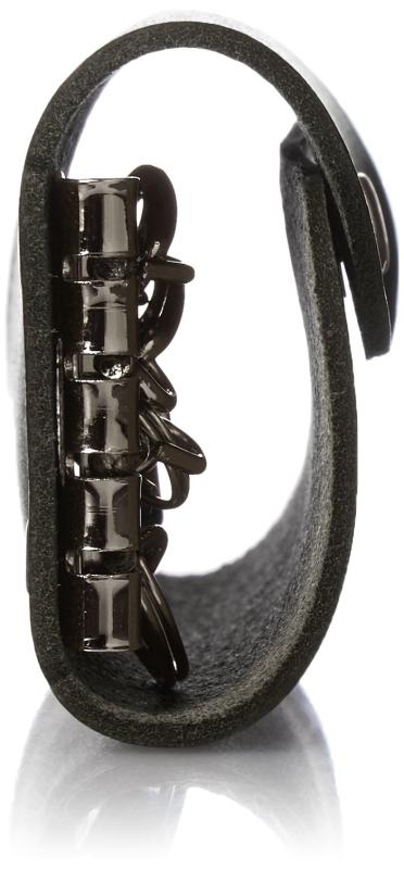 [ローハイドレザー] スマートキーケース 国産、ハンドメイド ブラック