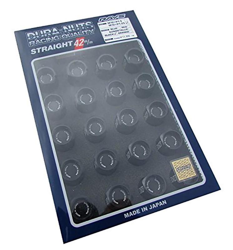 RAYS (�쥤��) ������ߥ���å�&�ʥåȥ��å� L42 ���ȥ졼�ȥ����� M12��1.25 �֥�å�����ޥ��� 74020001010BK