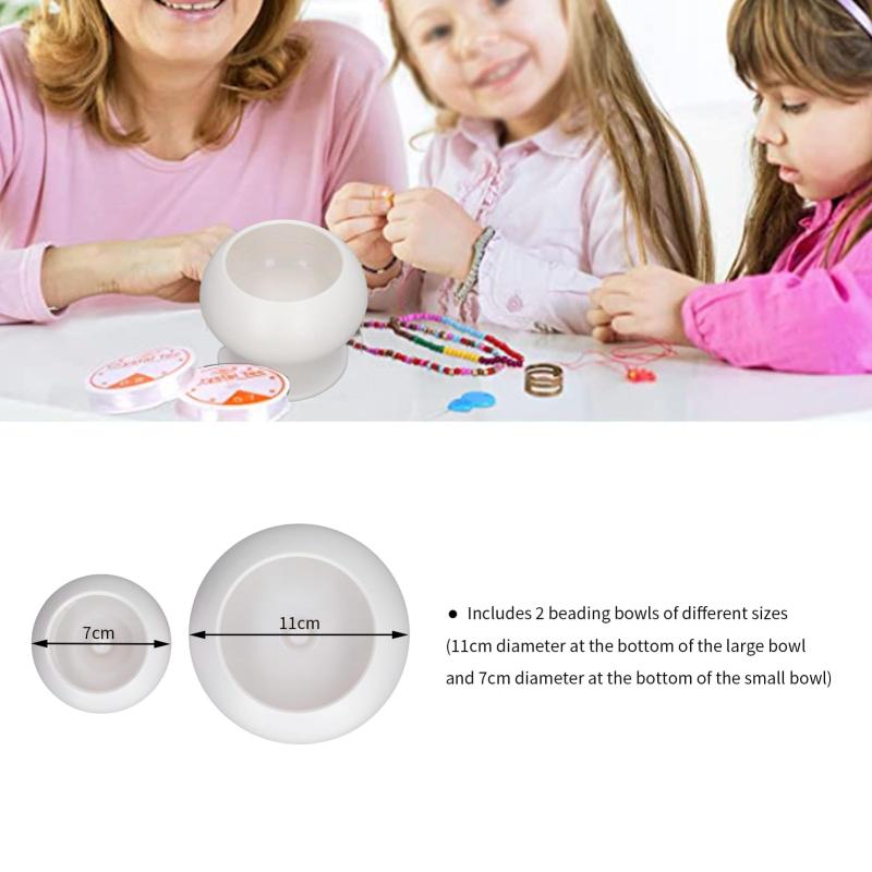 Gugxiom ビーズスピナー、ジュエリー制作用電動ビーズミル、速度調整可能、ビーズビーズスピナー、ジュエリー、ブレスレット、ネックレスのDIYクラフト用