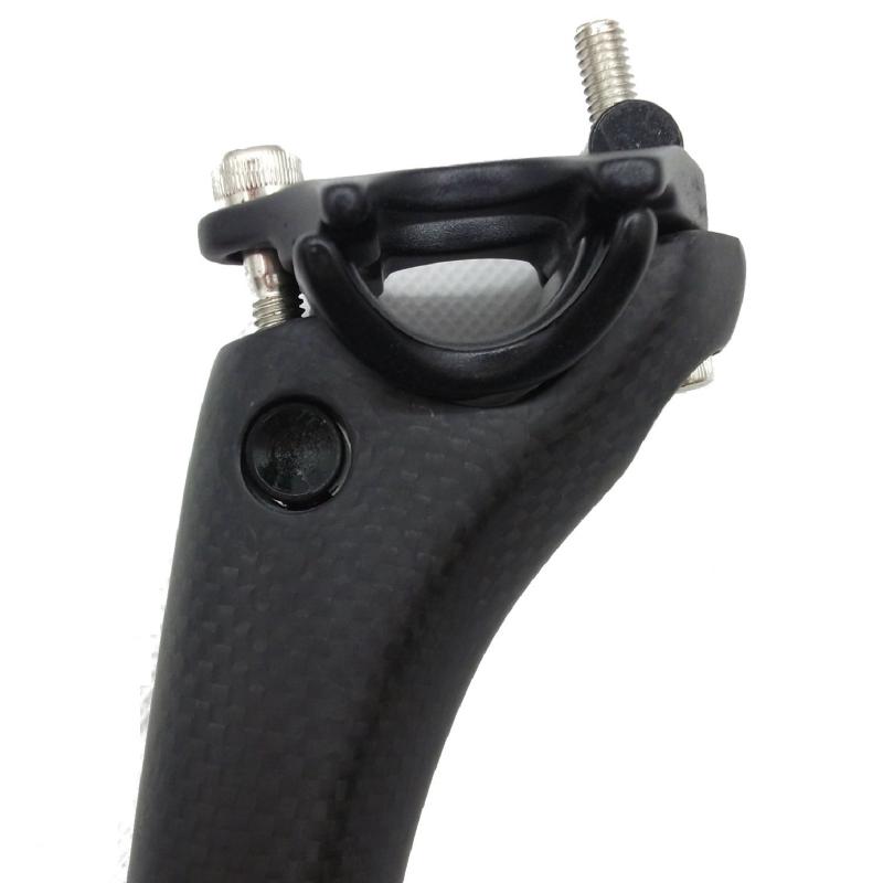 [phalatina] 軽量 カーボン シート ポスト 27.2 30.8 31.6 光沢 非光沢 ロード マウンテン バイク MTB 長時間の疲れに (31．6 マットブラック)