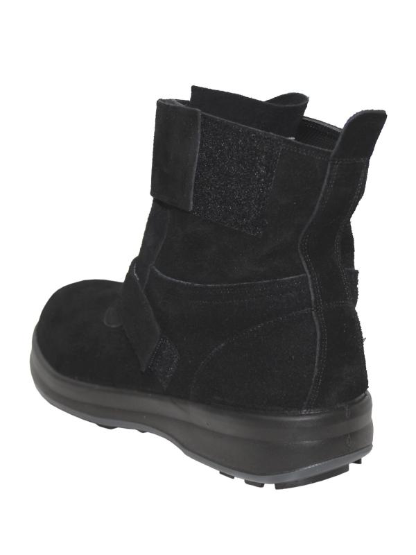 [シモン] 安全靴 中編上 マジック JIS規格 WS28黒床 黒 28.0 cm 3E