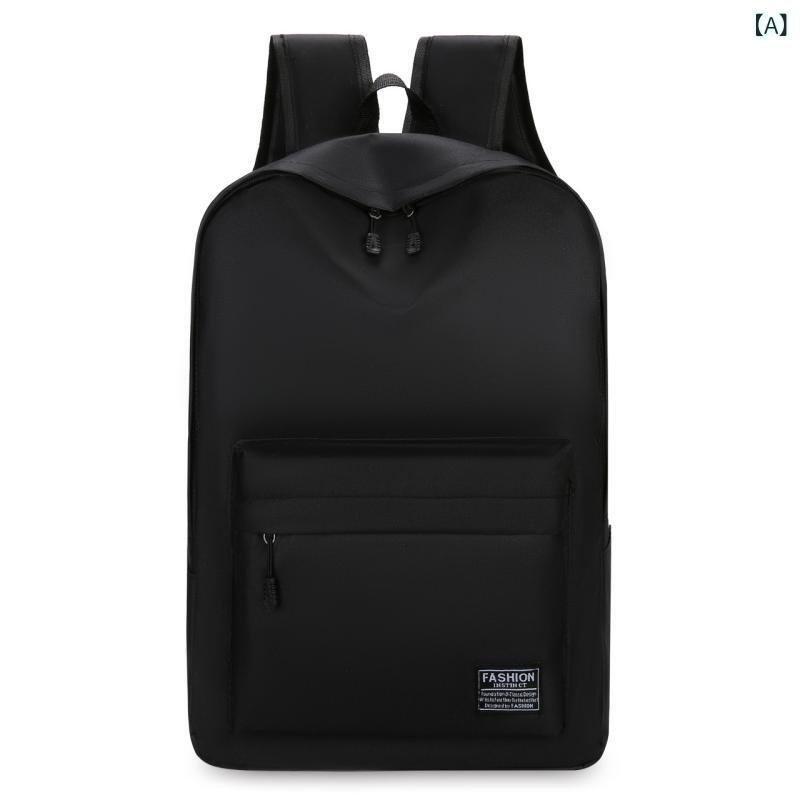 ・カラー展開: ブラック、レッド、グレー、ブルー・サイズ展開: USBインターフェースなし、USBインターフェースあり・対象性別: メンズ・適用シーン: ビジネス出張・主な素材: オックスフォード布・スタイル: ビジネス通勤・容量: 20-35L・機能: 通気性・収納PCサイズ: 14英寸・柄: 無地・裏地素材: ポリエステル・流行要素: ステッチ・背負い方式: 曲線肩ストラップ