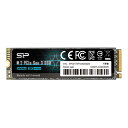 シリコンパワー SSD 1TB 3D NAND M.2 2280 PCIe3.0×4 NVMe1.3 P34A60シリーズ 5年 SP001TBP34A60M2...