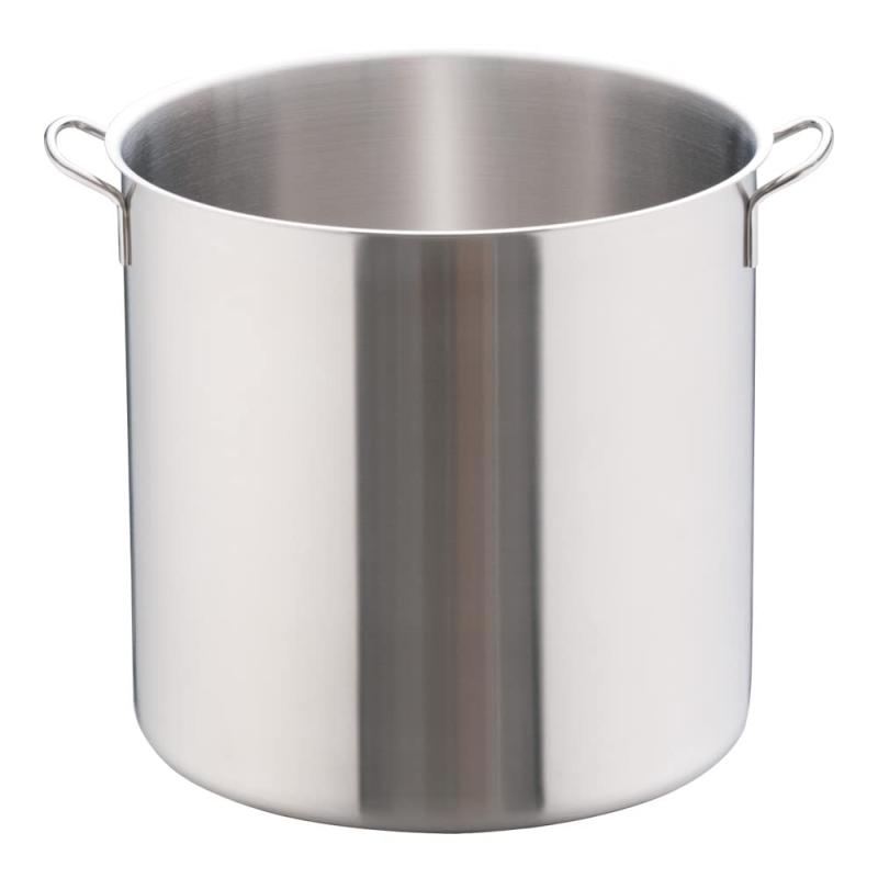 遠藤商事 業務用 (ムラノ) インダクション 寸胴鍋 50cm (蓋無) IH対応 18-8ステンレス AZV7709