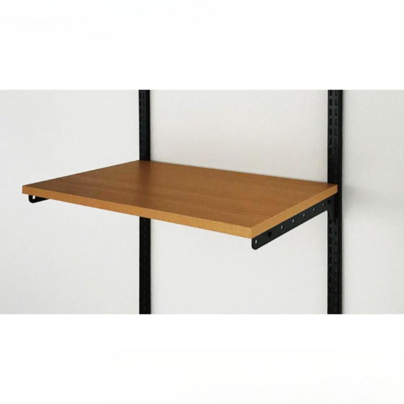 藤山(FUJIYAMA) Fitrack(フィットラック) 収納セレクトパーツ TSセット (木棚セット) ブラック 幅45cm×..