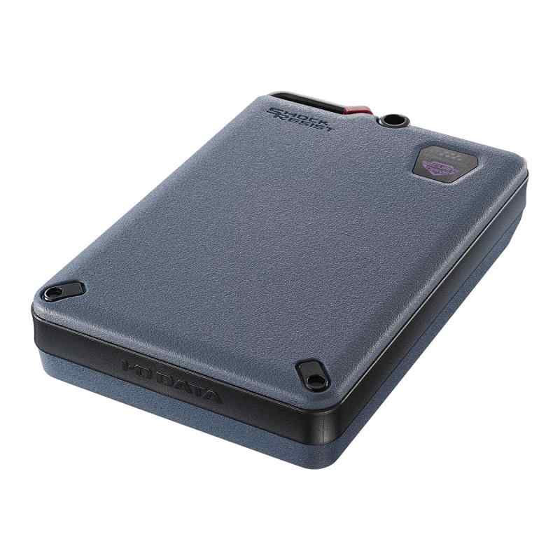 IODATA セキュリティ HDD BizDAS 4TB ハードウェア暗号化 パスワードロック対応 耐衝撃 ポータブルHDD USB 5Gbps対応 日本メーカー HDPD-SUTC4