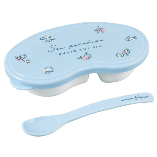 大西賢製販 nenne-futurum 離乳食容器 Sea BLUE 14.5×7.7×H3.7cm YUE-653 大西賢製販 nenne-futurum 離乳食容器 Sea BLUE 14.5×7.7×H3.7cm YUE-653