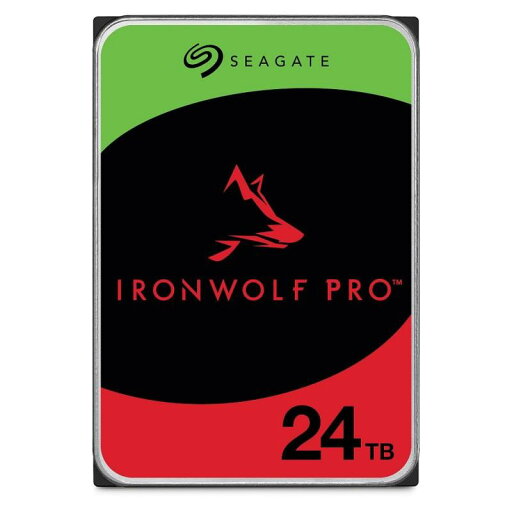 Seagate IronWolf Pro 3.5インチ 【データ復旧 3年付】 24TB 内蔵 ハードディスク HDD CMR 5年 6Gb/s 512MB 7200rpm 24時間稼動 PC NAS ST24000NT002 Seagate IronWolf Pro 3.5インチ 【データ復旧 3年付】 24TB 内蔵 ハードディスク HDD CMR 5年 6Gb/s 512MB 7200rpm 24時間稼動 PC NAS ST24000NT002