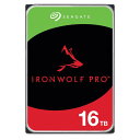 Seagate IronWolf Pro 3.5インチ 【データ復旧 3年付】 16TB 内蔵 ハードディスク HDD CMR 5年 6Gb/s 256MB 7...