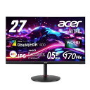 Acer ゲーミングモニター Nitro 27インチ 高速/広色域 IPS 非光沢 WQHD 170Hz 0.5ms DCI-P3 95% Delta E1未満 VESA DisplayHDR 400 HDMI 2.0 DisplayPort 高さ調整(2)