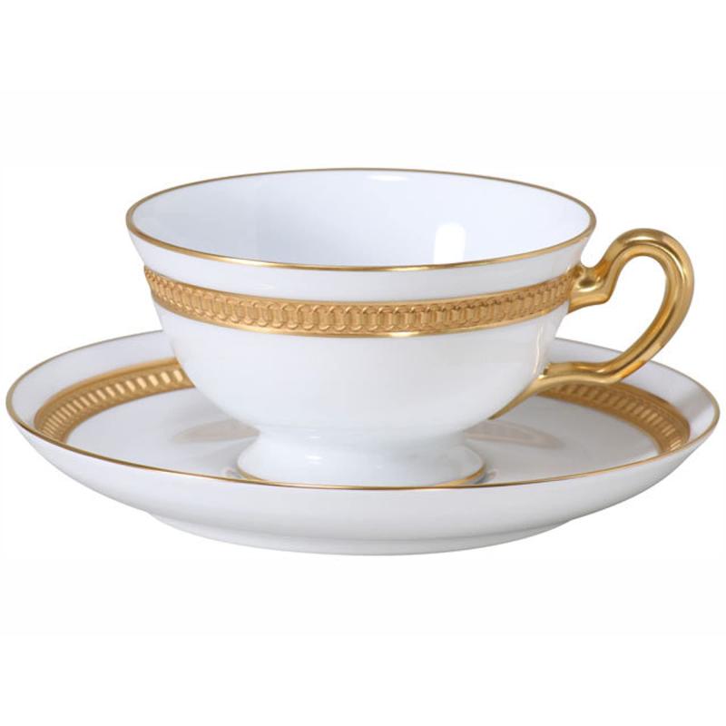 大倉陶園 クラウン(エンボス) カップ&ソーサー コーヒー ティー 約195cc 日本製 6C/2003