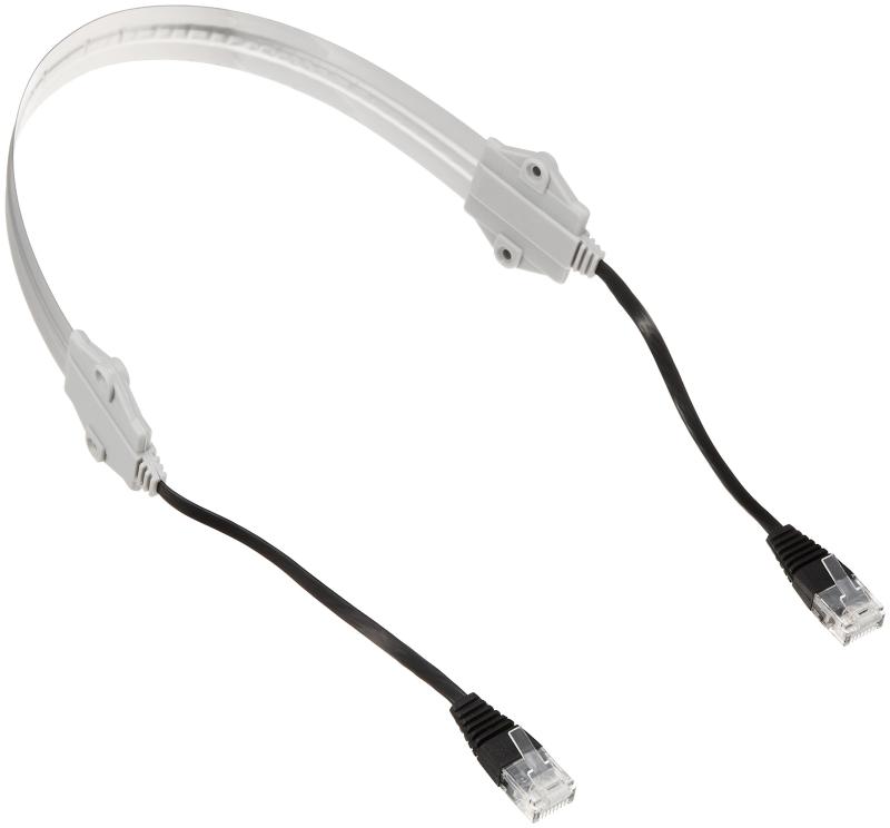 エレコム LANケーブル 0.5m 屋外対応 すきま用 アルミ強化 シルバー LD-VAPF/SV05