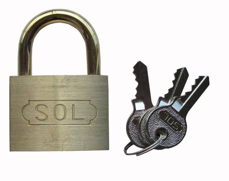 ソールハード(SOUL HARD) 2500 シリンダー南京錠 45