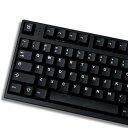 Cherry MX Gateron Kailhスイッチ用ブラックWOBキーキャップ ダブルショット チェリープロファイル121キー カスタムミニマルキーキャップセット メカニカルキーボード