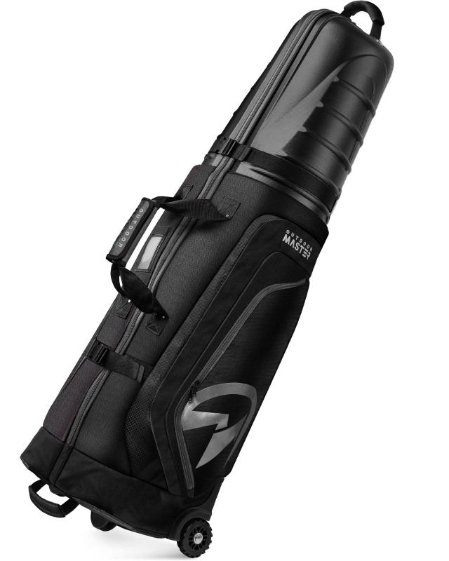 ゴルフバッグカバー 【キャスター付き・ハードシェル保護】 9.5型 / 48インチまで対応 OUTDOORMASTER ..