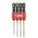 トネ(TONE) ピンポンチセット(ホルダー付) PP800P レッド 内容8点(3)