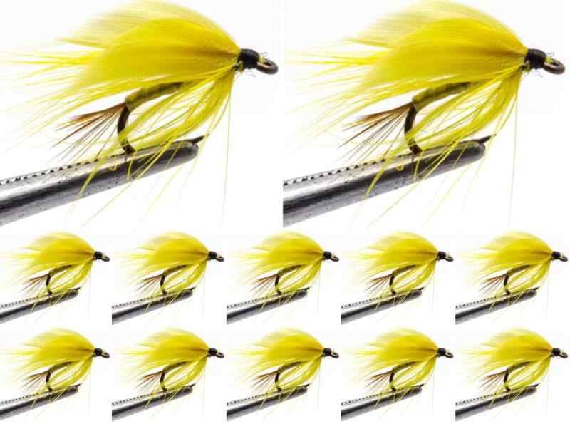 YZD 完成品フライ ブルーダン ジンジャー 【12個】 ♯12