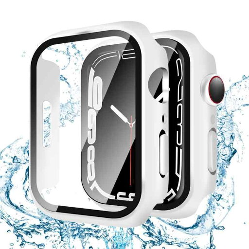 YUGYUG iWatch用 SE2/SE/6/5/4 44mm ケース SE2/SE/6/5/4 44mm ケース PC素材 IP68 防水ケース カバー ガラスフィルム 一体型 日本旭硝子材 二重構造 iWatch用 カバー 全面保護 強化ガラス キ YUGYUG iWatch用 SE2/SE/6/5/4 44mm ケース SE2/SE/6/5/4 44mm ケース PC素材 IP68 防水ケース カバー ガラスフィルム 一体型 日本旭硝子材 二重構造 iWatch用 カバー 全面保護 強化ガラス キ