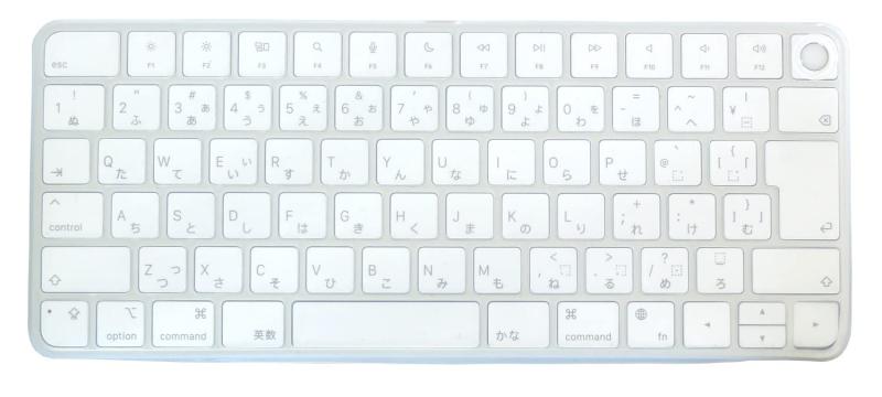 Touch ID搭載 日本語 JIS配列 マジックキーボード用シリコンカバー BS-REMOTESI-APIDKEY