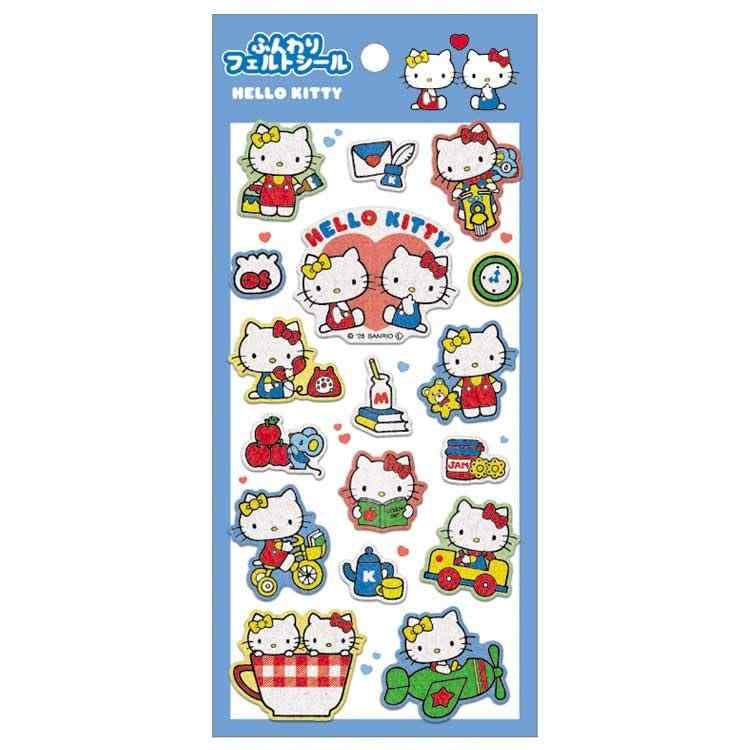 Rakuten - クラックス ハローキティ ふんわりフェルトシール 2 280835