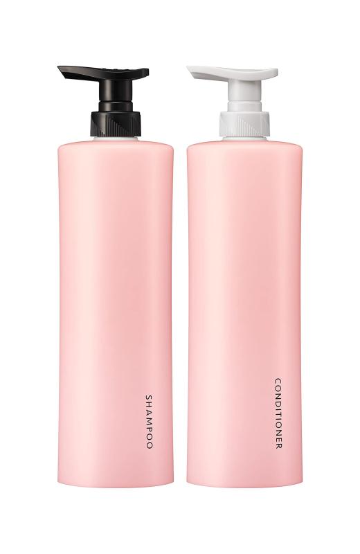 スマートホルダー セット 〔 シャンプー &amp; コンディショナー 〕 ピンク (デザイン No.141) 花王の..