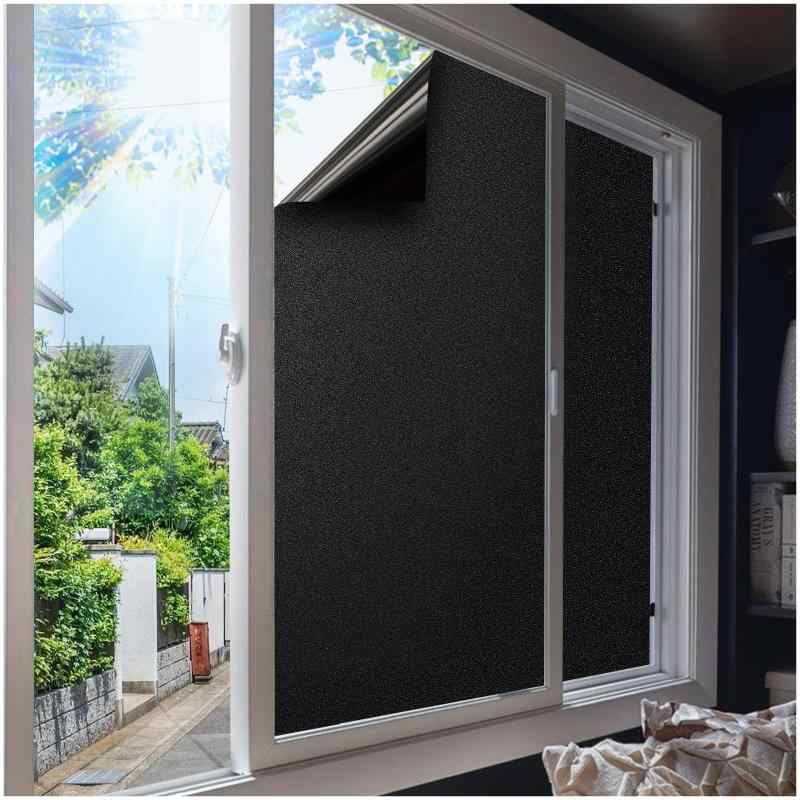 Coavas 遮光シート 遮光フィルム 窓ガラス目隠しフィルム 結露防止シート 窓 防寒 目隠しシート 窓 断..