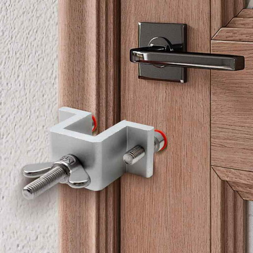 LUCKYBEE ポータブルドアロック ドア安全ロック 携帯用網戸ロック 旅行用ドアストッパー ホテルドア 鍵 後付け 防犯 安全 穴あけ不要 安全補強ロックデバイス 内開きドア 室内外 用独身女性 LUCKYBEE ポータブルドアロック ドア安全ロック 携帯用網戸ロック 旅行用ドアストッパー ホテルドア 鍵 後付け 防犯 安全 穴あけ不要 安全補強ロックデバイス 内開きドア 室内外 用独身女性