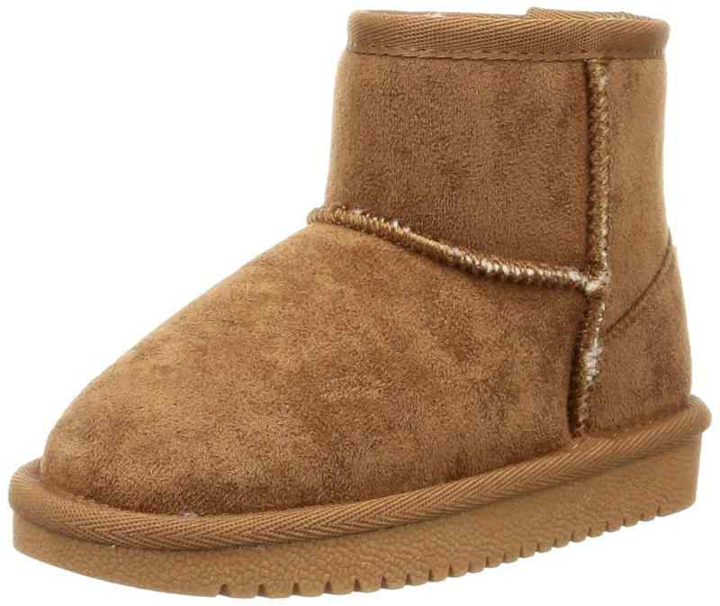 [オリエンタルトラフィック] キッズブーツ キッズ ムートン ブーツ 子供 靴 女の子 男の子 防寒 雪 スノー 暖かい ファー ボア CAMEL(22AW) 17.0 cmのサムネイル