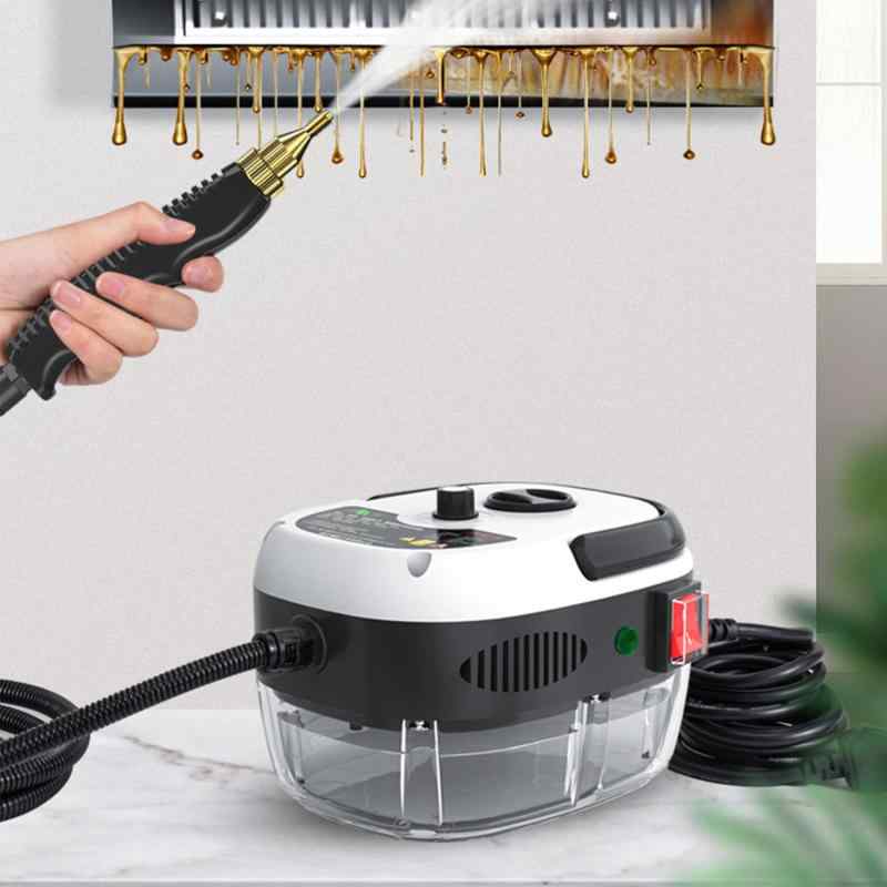 スチームクリーナー 家庭用 高温高圧 2500W 掃除機 白色 赤 青