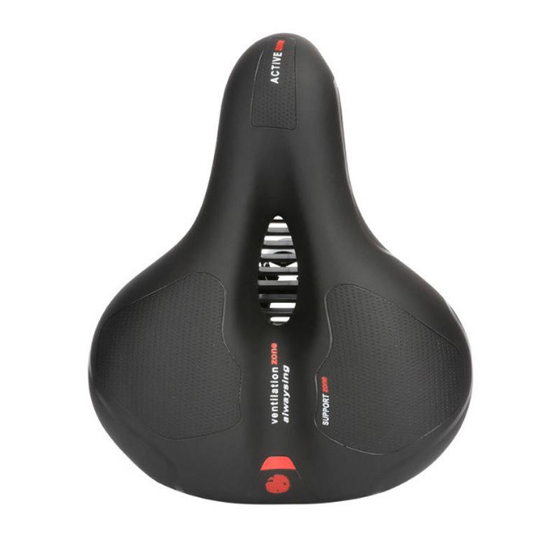 Saddles - 自転車 サドル シリコン 黒 赤 ブルー 快適 クッション 衝撃吸収 通気性 軽量