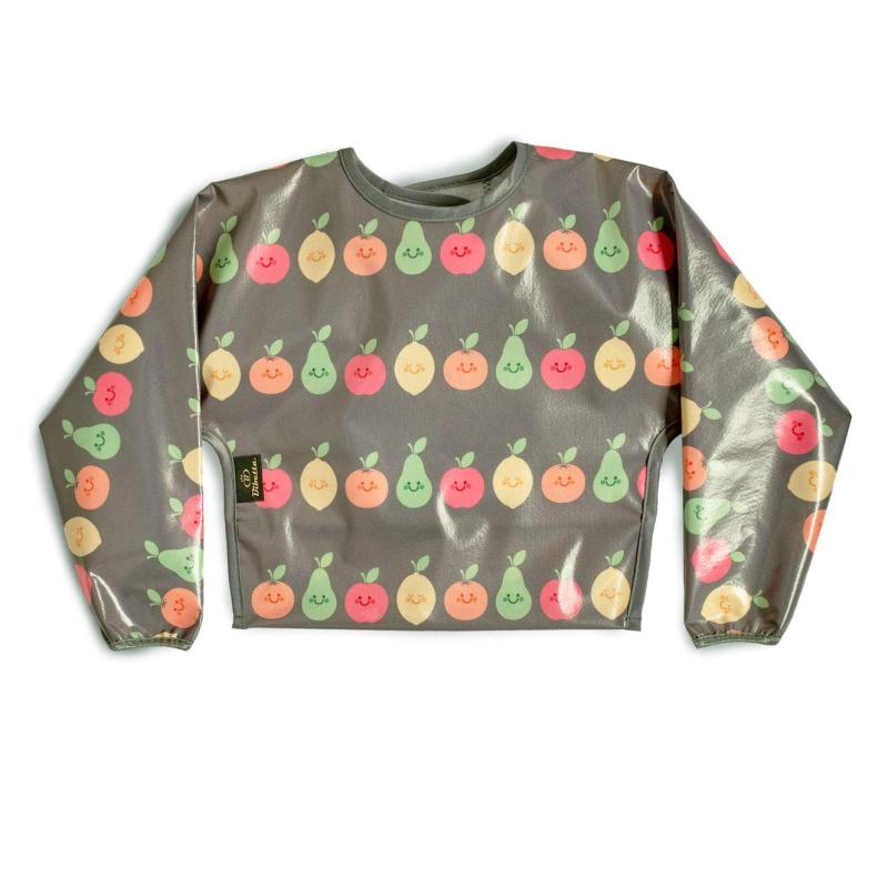 Bibetta(ビベッタ) お食事エプロン 洗濯機で洗える 長袖 離乳食 保育園 食事用エプロン スリーブ付き ..