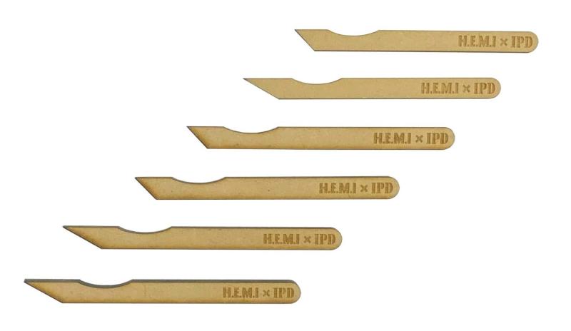 ヘミアイピィディー 模型用ヤスリ 極地ヤスリ アソート ホビー用工具 0013(3.0)