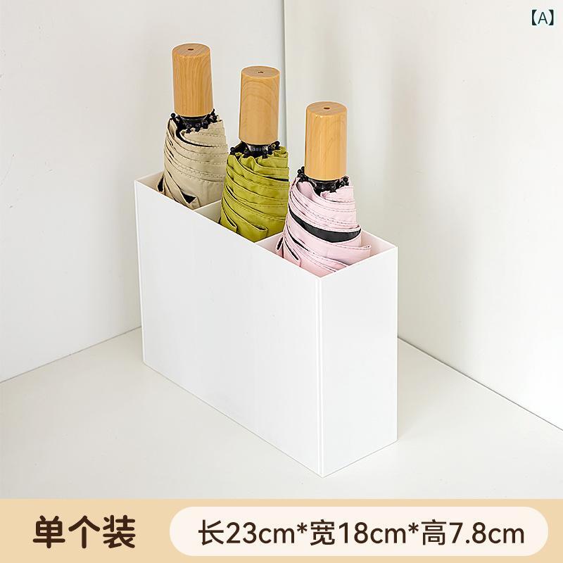 収納ケース プラスチック 壁掛け 傘立て 玄関 雑貨 整理 収納ボックス 収納ラック ...