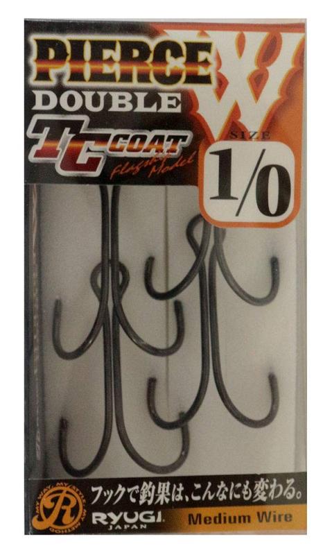 ささめ針(SASAME) HPW060ピアスダブル#1/0(4.0)